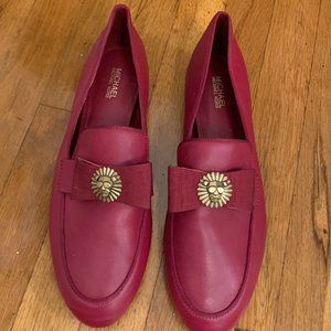 Michael Kors Red Lion Flats Loafers